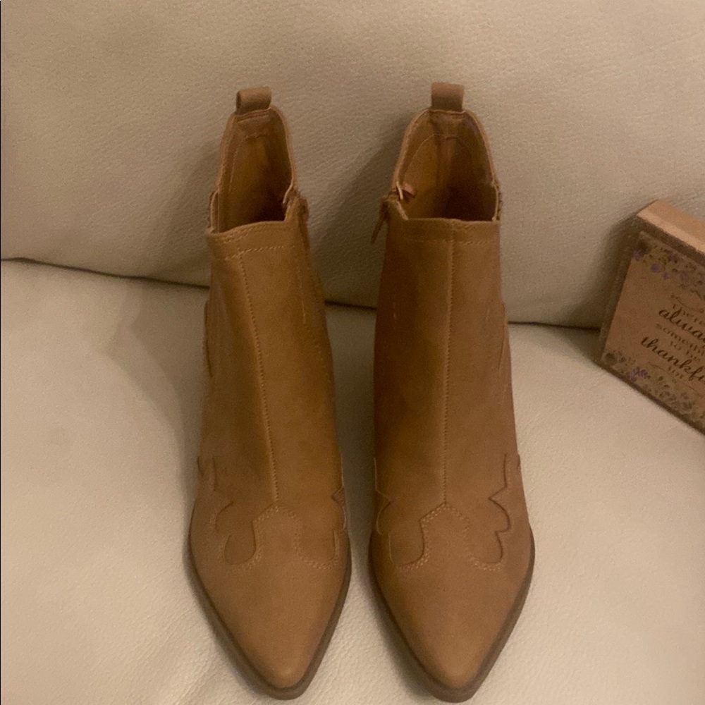 Tan Ankle Boots